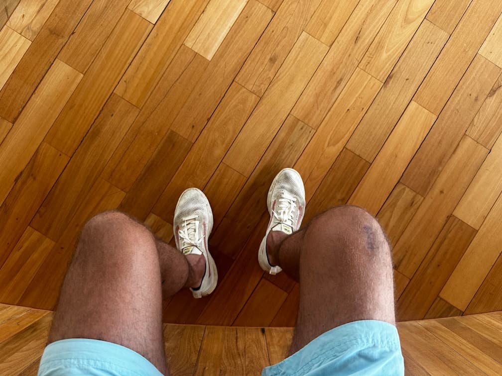 Dia 108 da recuperação do joelho