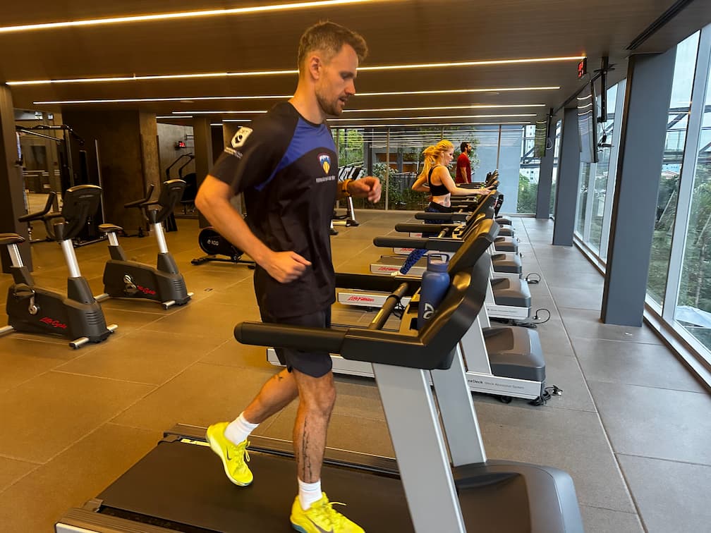 Dia 109 da recuperação do joelho