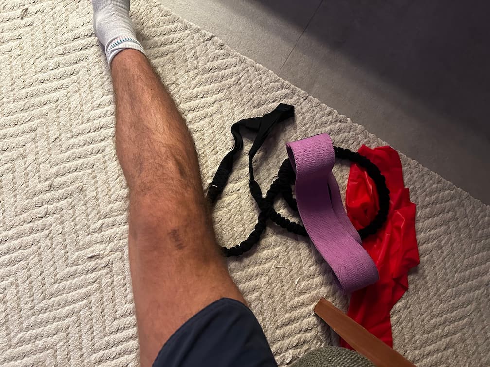 Dia 130 da recuperação do joelho