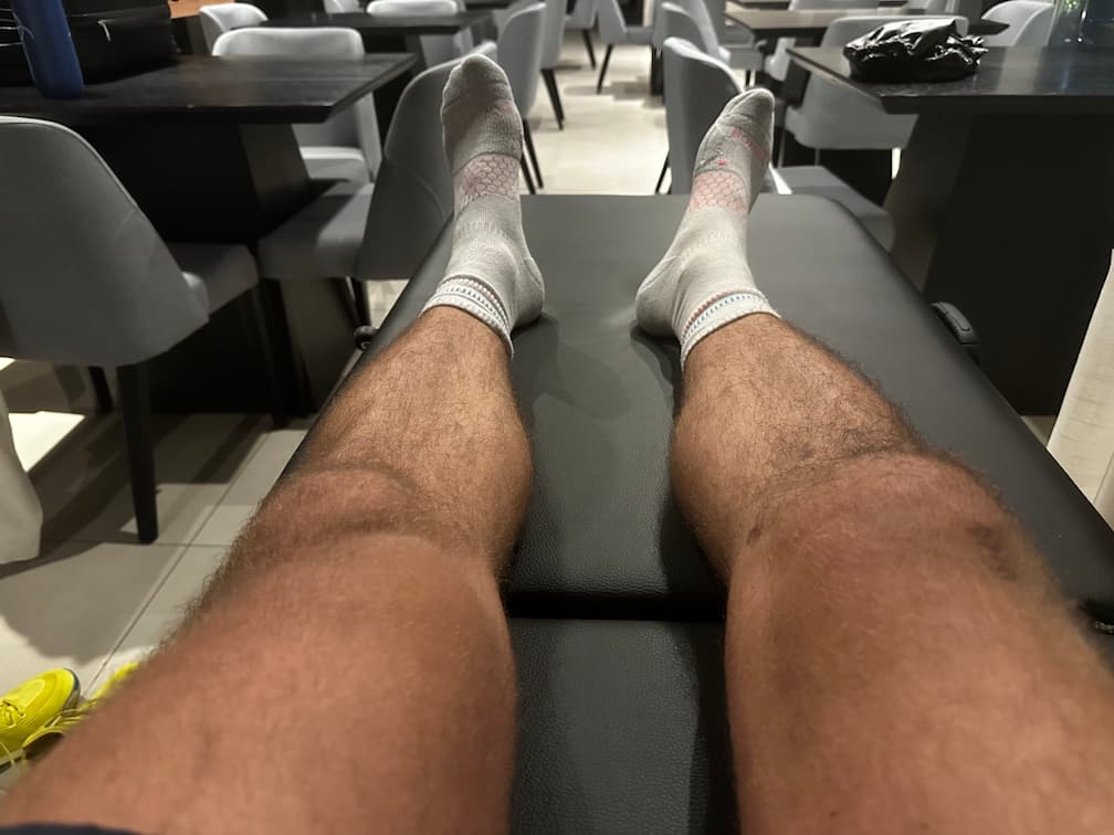 Dia 183 da recuperação do joelho