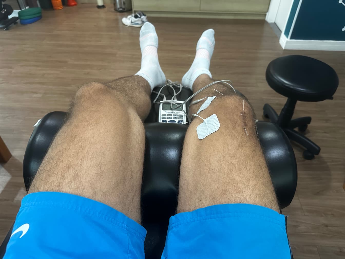 Dia 187 da recuperação do joelho