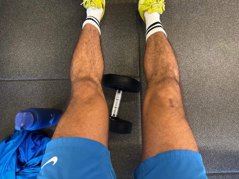 Dia 198 da recuperação do joelho