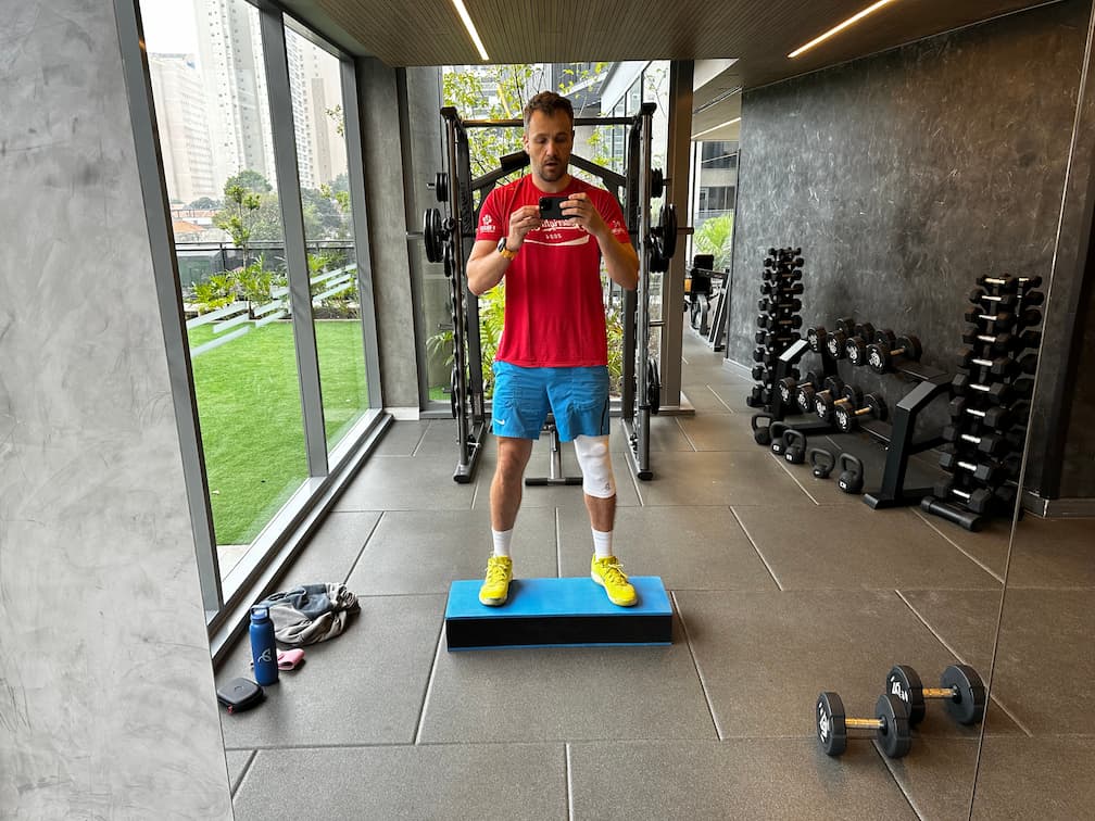Dia 200 da recuperação do joelho