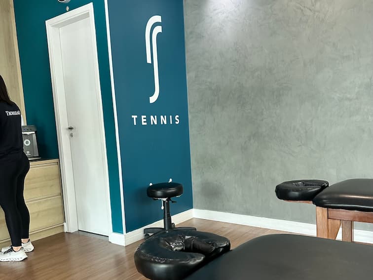 Foto do progresso no dia 23 da recuperação do joelho