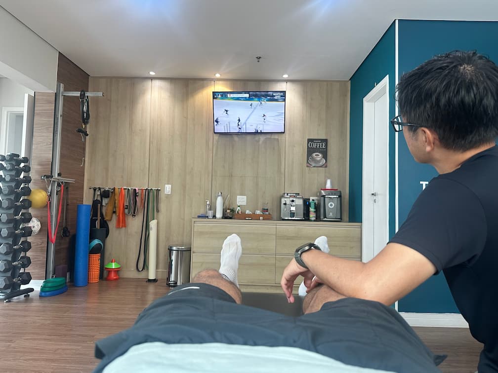 Progresso da recuperação no dia 82