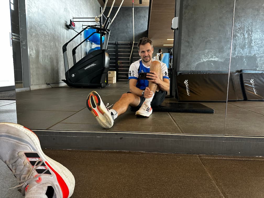 Progresso da recuperação no dia 84