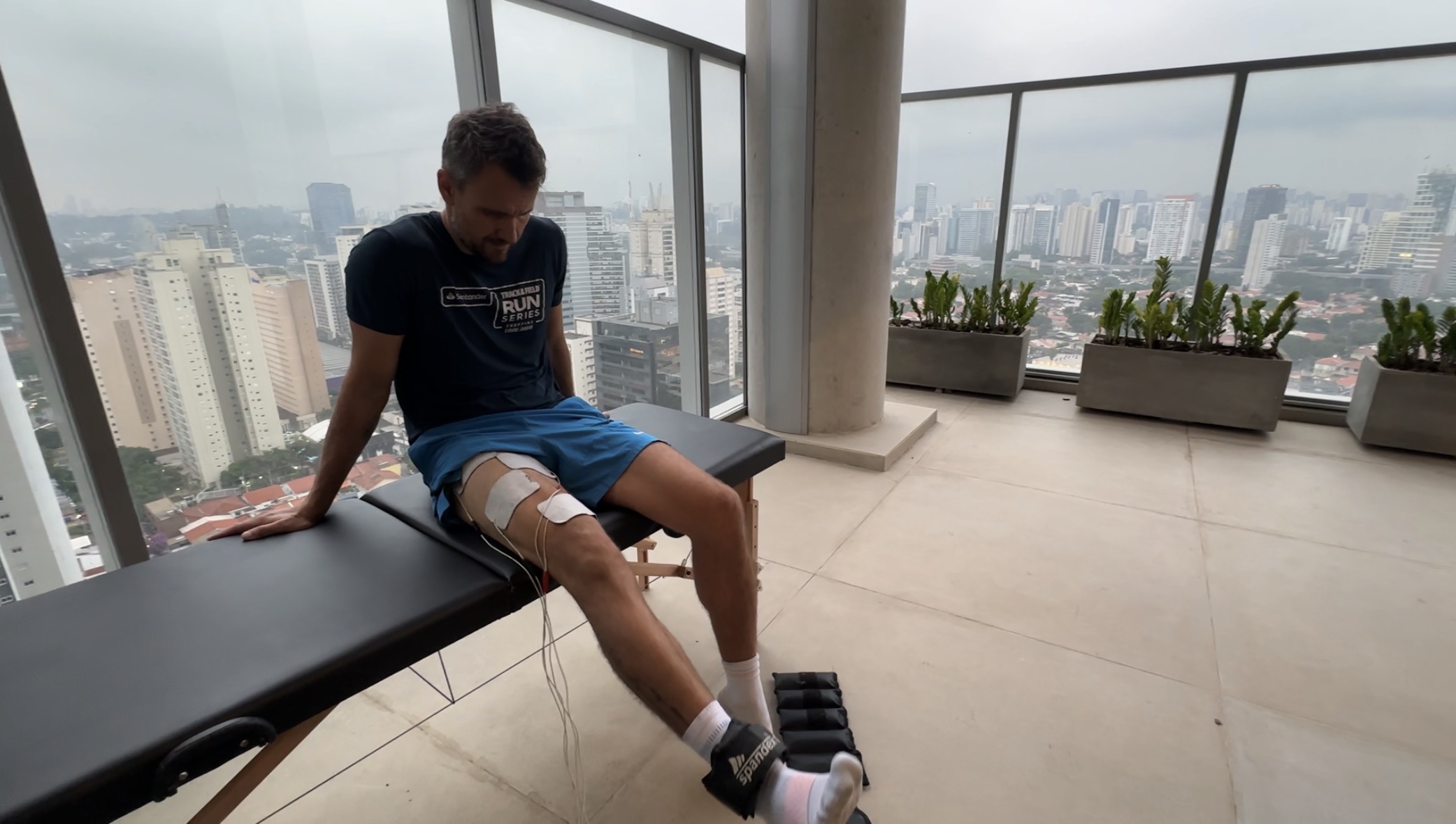 Progresso da recuperação no dia 85