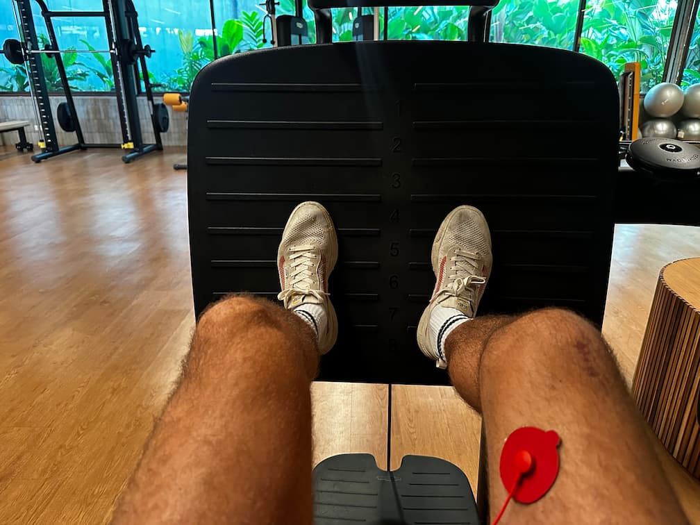 Dia 96 da recuperação do joelho