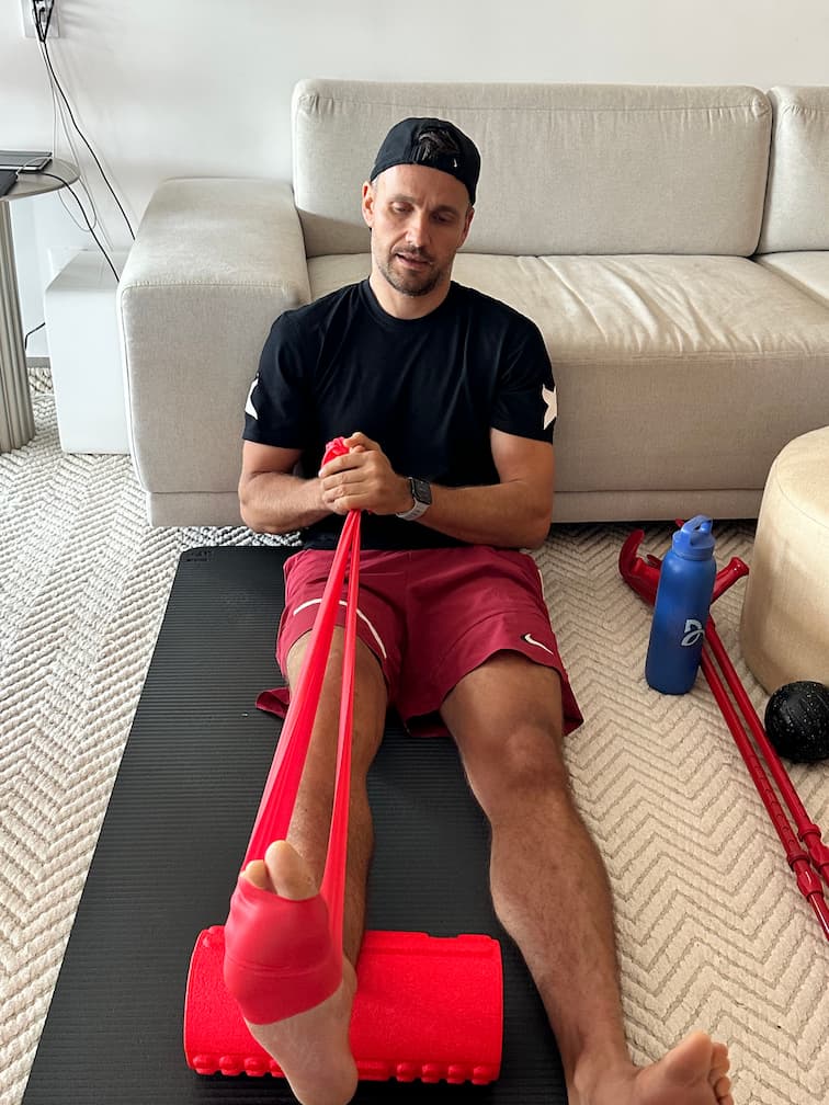 Minha evolução e exercícios na reabilitação de joelho pós-cirurgia